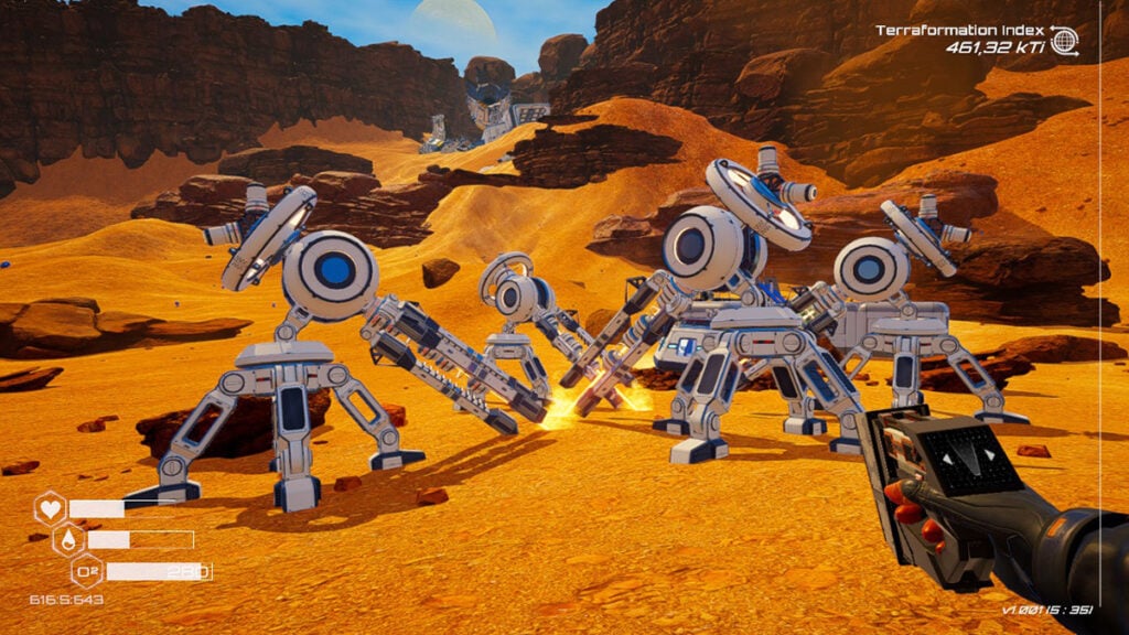 Quelques exercices T3 dans The Planet Crafter.
