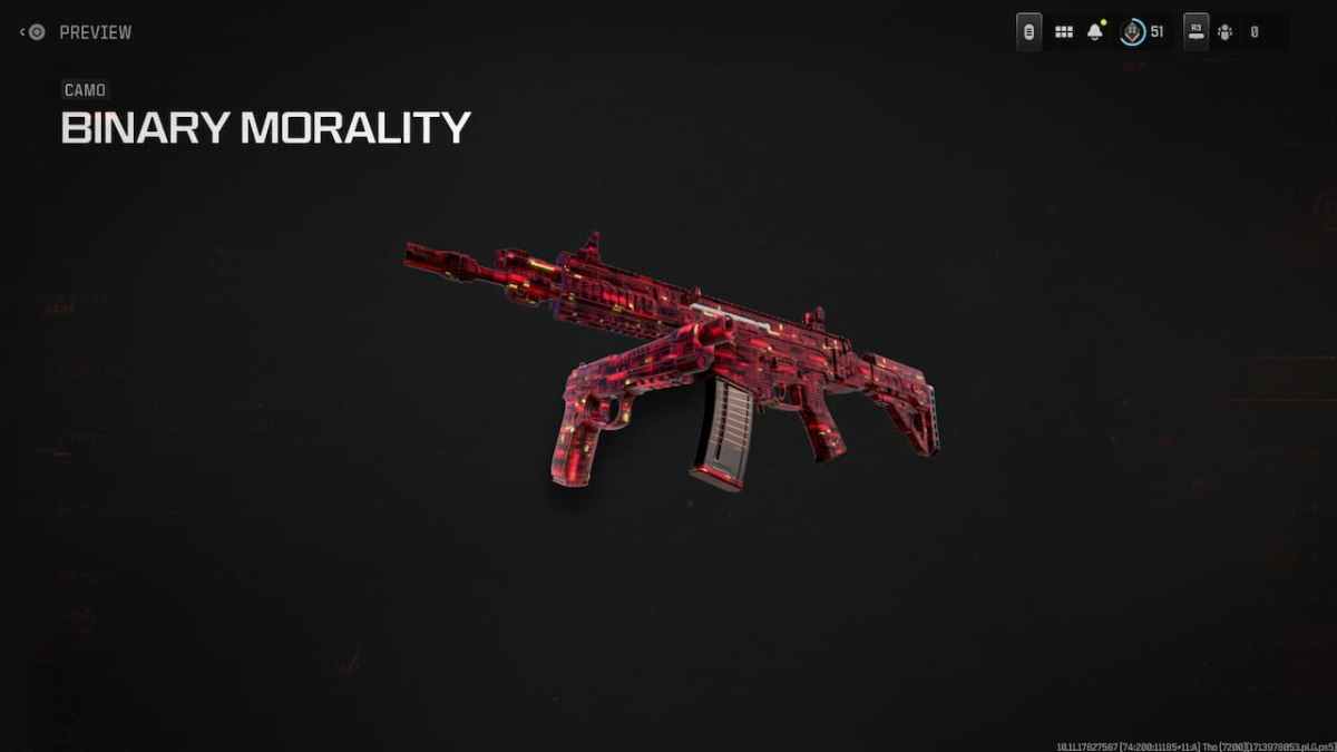 Moralité binaire du virus Vortex Mw3