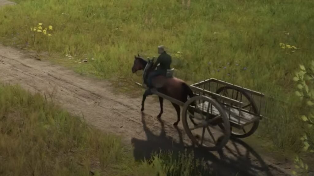 Chevaux chez les seigneurs du manoir