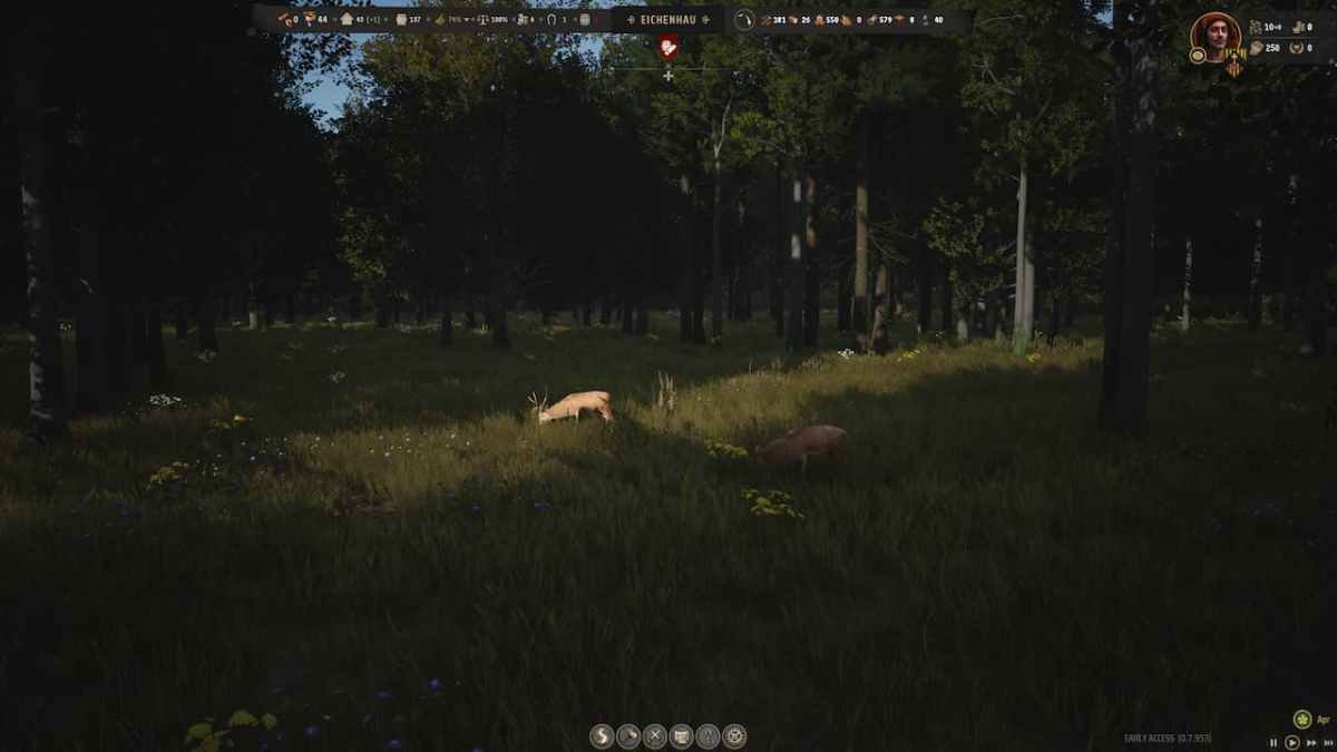 La faune des seigneurs du manoir
