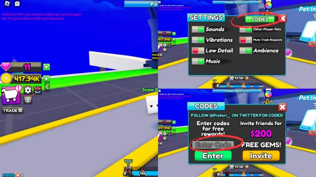 monter un code de simulateur de chariot