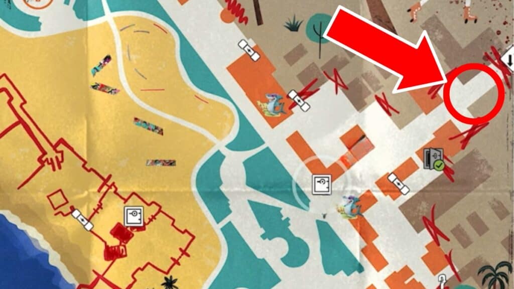 Clés de stockage de Rose dans Dead Island 2