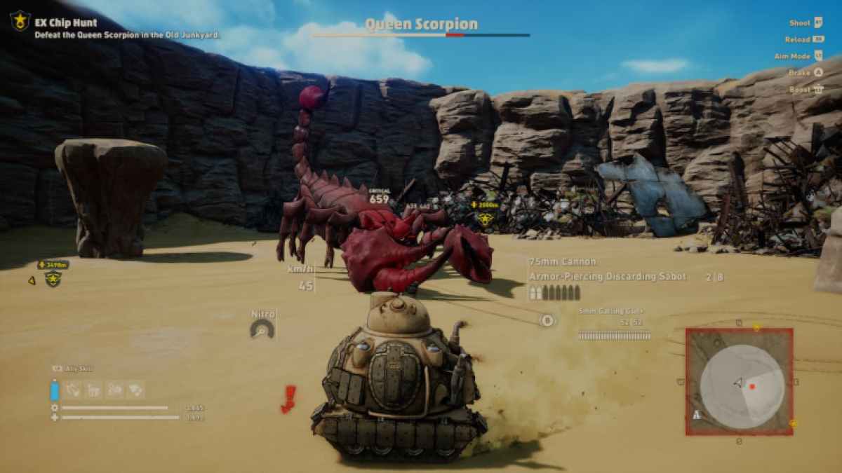 Reine Scorpion des Terres des Sables