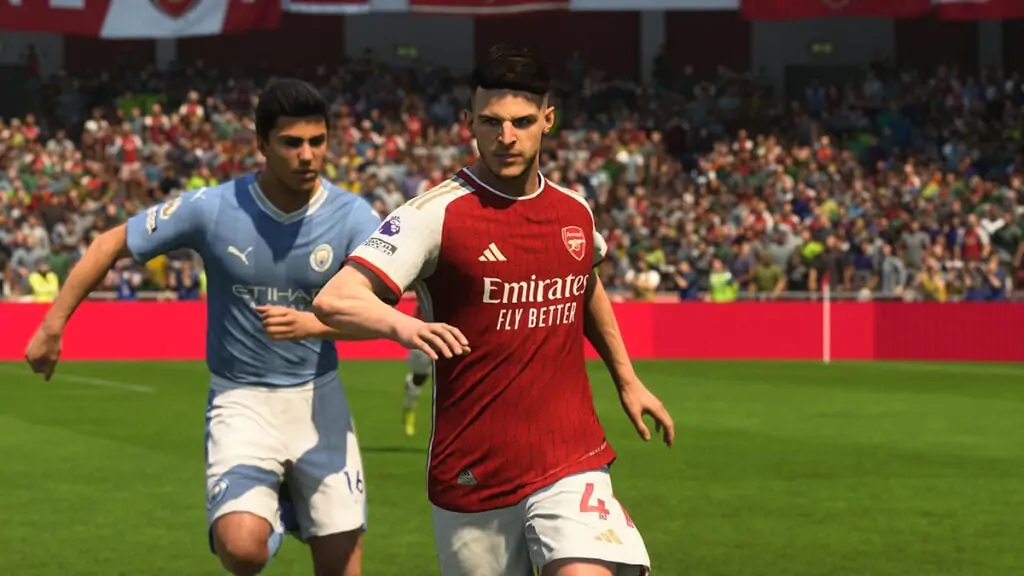 Declan Rice, tel qu'il apparaît dans le jeu.
