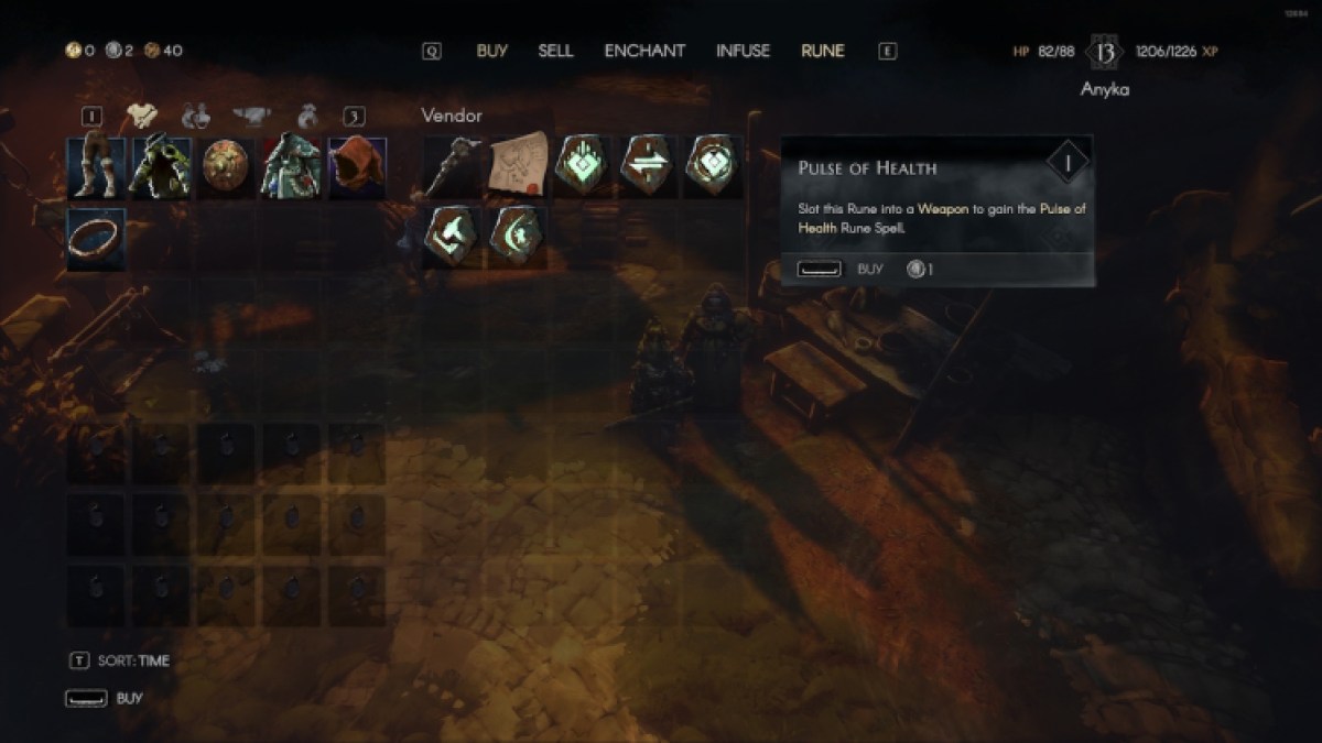Toutes les runes et comment elles fonctionnent sans repos pour la méchante Eleanor