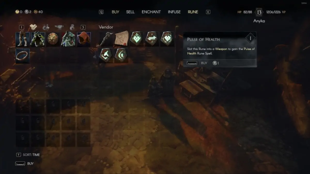 Toutes les runes et comment elles fonctionnent sans repos pour la méchante Eleanor
