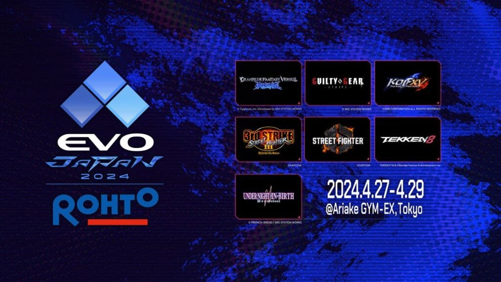 Le récapitulatif des gagnants d'Evo Japan 2024 est révélé