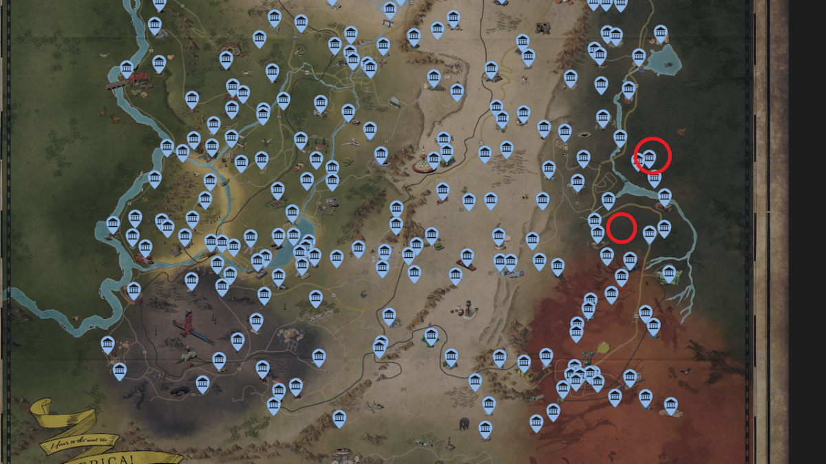 Fallout 76 La ville de Tanagra mise en évidence1