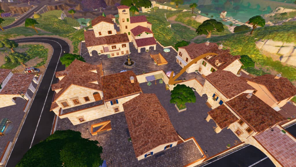 fortnite charrette à choux parc agréable