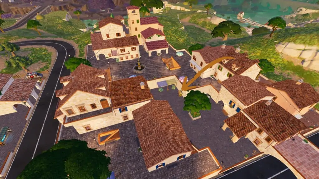 fortnite charrette à choux parc agréable