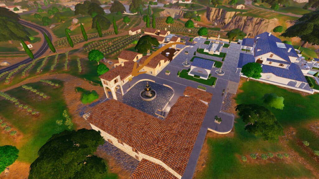 fortnite détruit un champ de clôture de charrette à choux