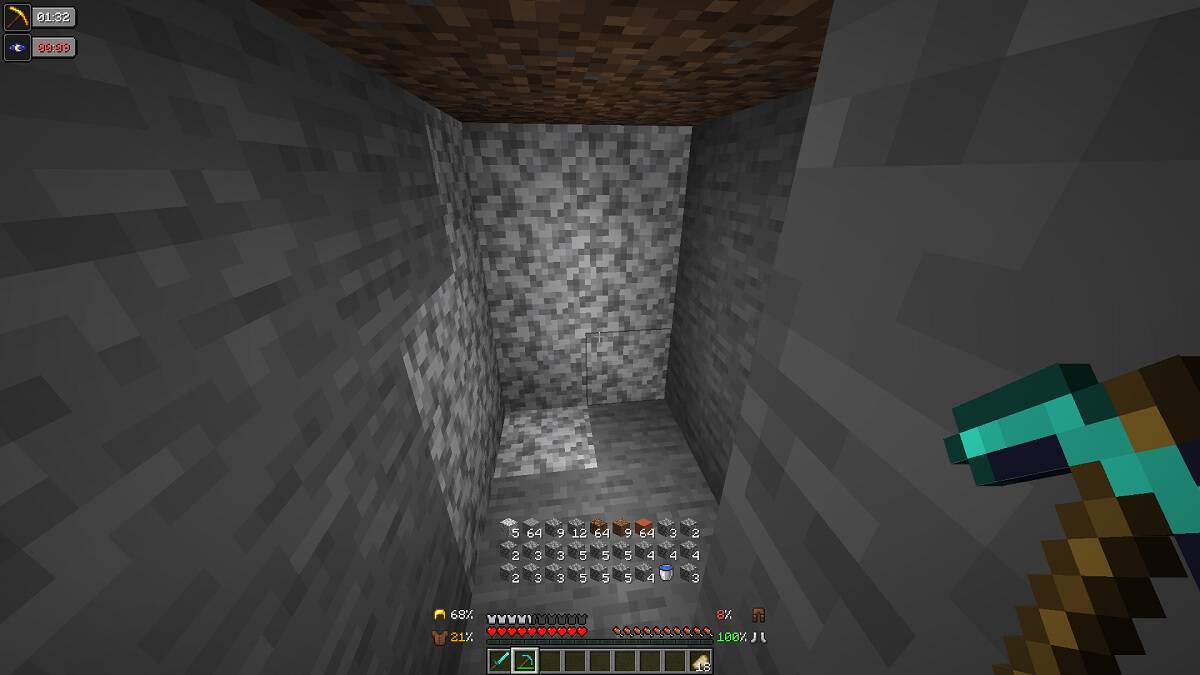 inventaire hud+, le meilleur mod de qualité de vie Minecraft