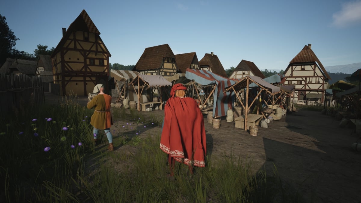 Manor Lords : Fonctionnement du marché et des places marchandes