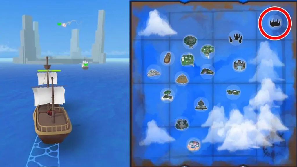 King Legacy : où se trouve l'expert ou le mystérieux épéiste ?
