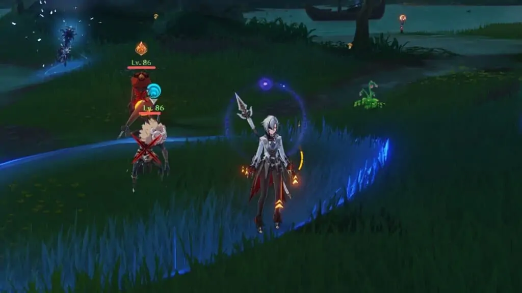 Genshin Impact  Cible de pointes Harlequin