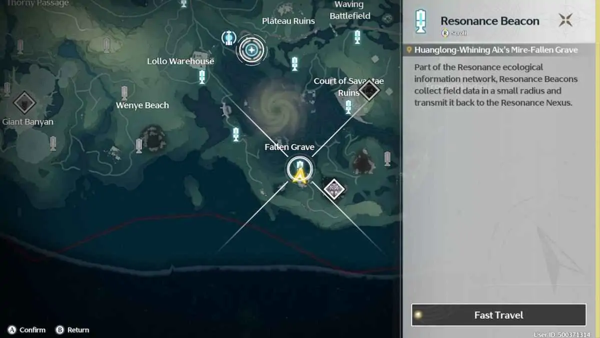 Comment résoudre le casse-tête du bloc de cryptage des tombes tombées dans l'emplacement de Wuthering Waves