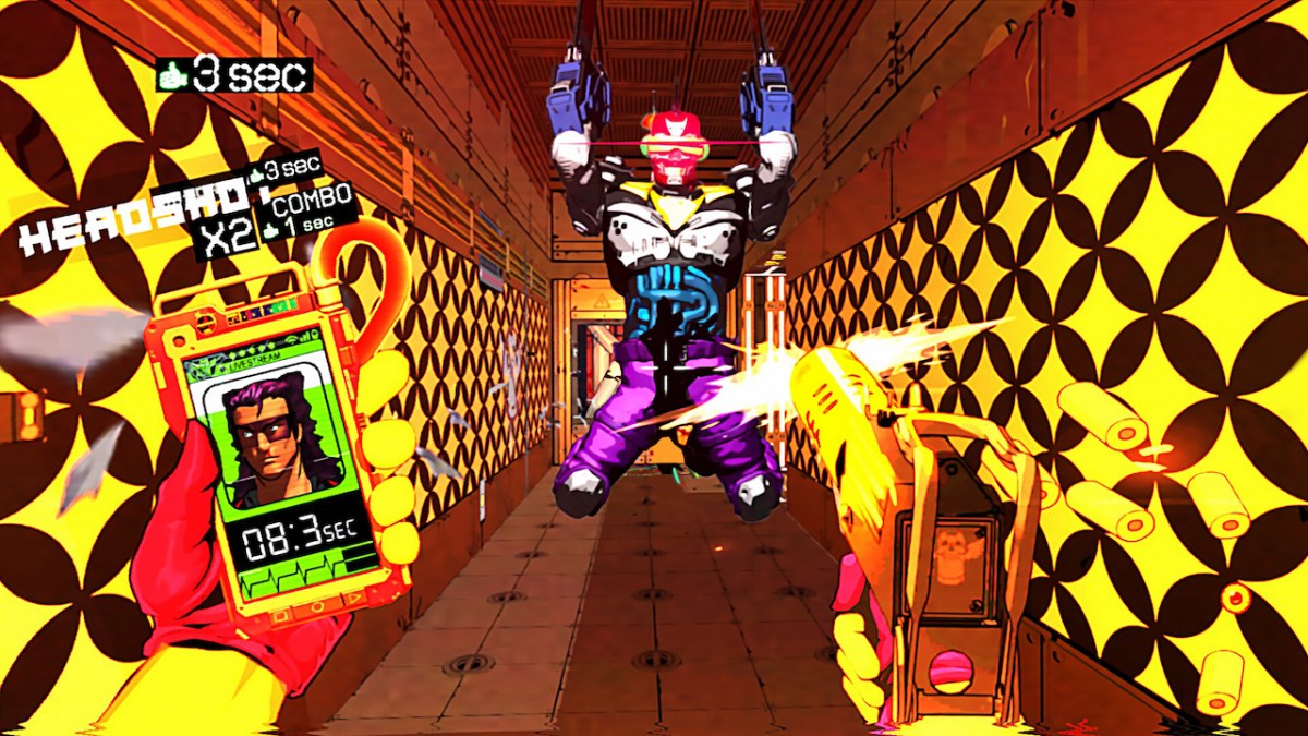 Mullet Mad Jack Enemy sautant sur Player1