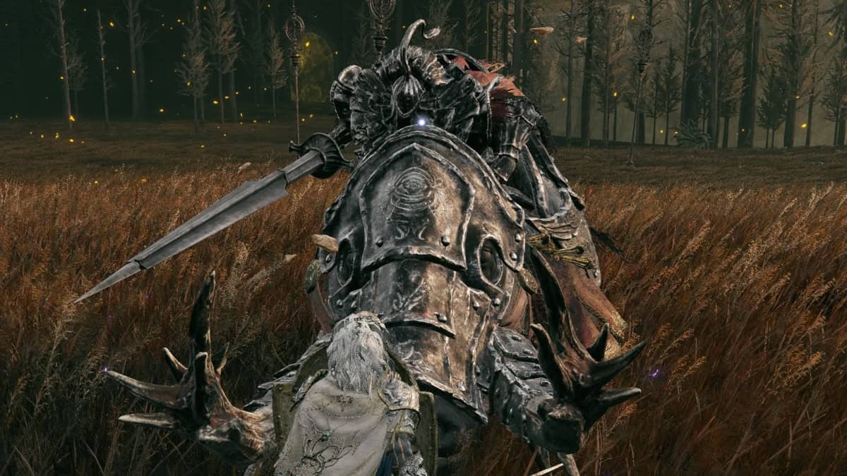 Combat d'image du commandant Gaius d'Elden Ring