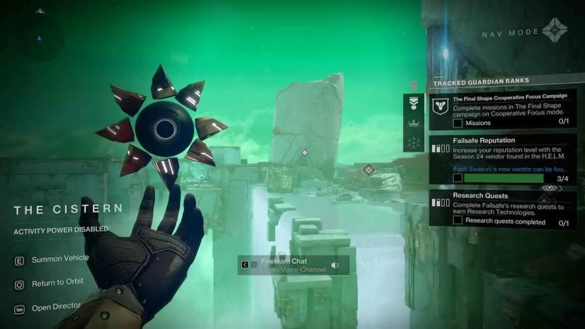 Destiny 2 La Citerne
