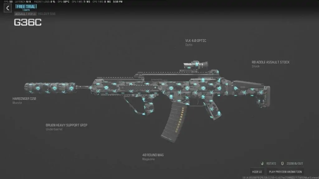Meilleures armes Meta MW3 Warzone Saison 4 – Holger 556