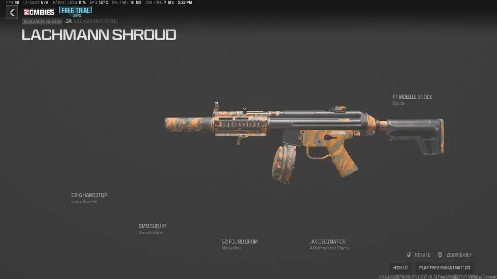 Meilleures armes Meta MW3 Warzone Saison 4 – Lachmann Shroud
