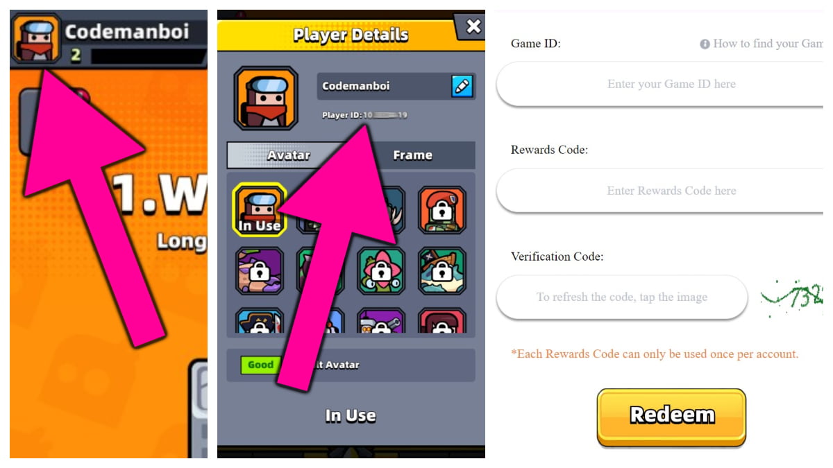 Échange de codes Survivor.io.