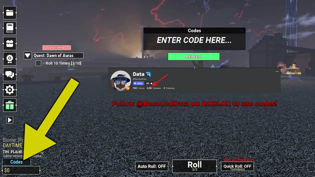 Utilisation de codes RNG inconnus.