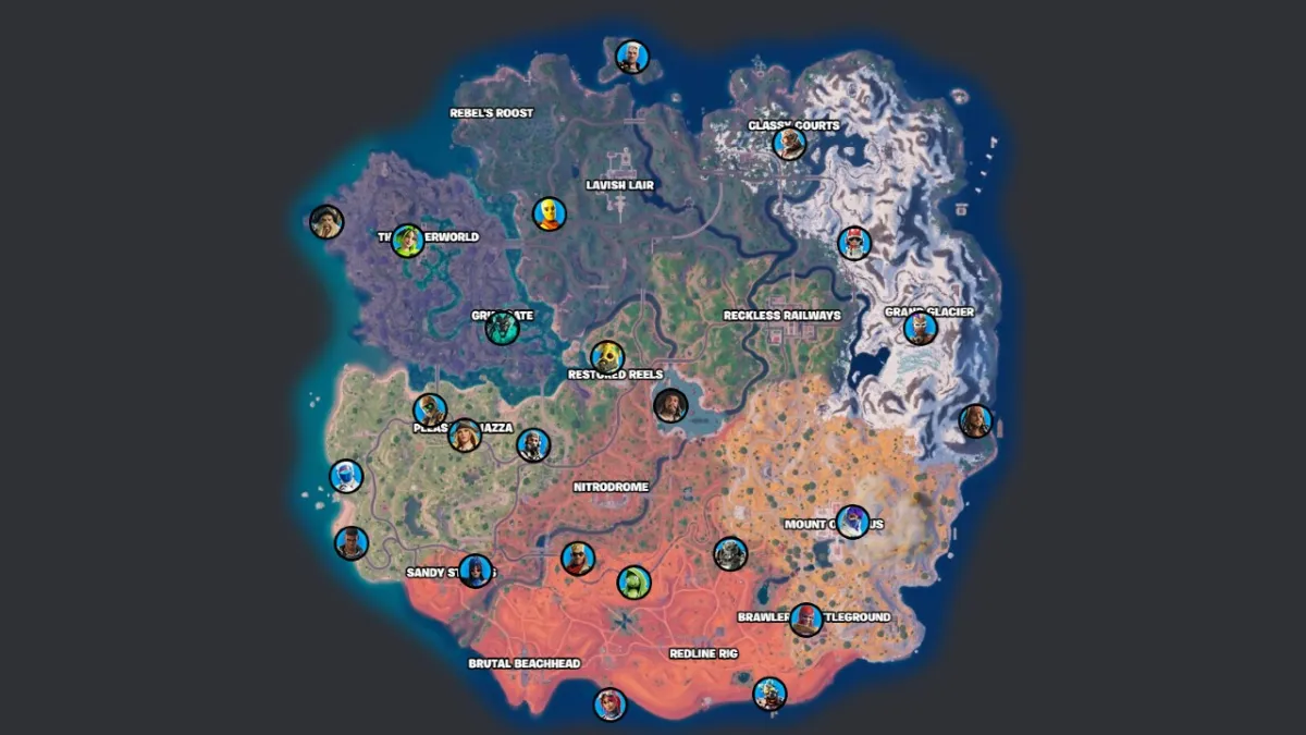 Tous les PNJ Pirates de Fortnite