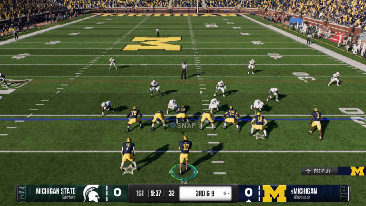Meilleure difficulté et curseurs dans Ea College Football 25