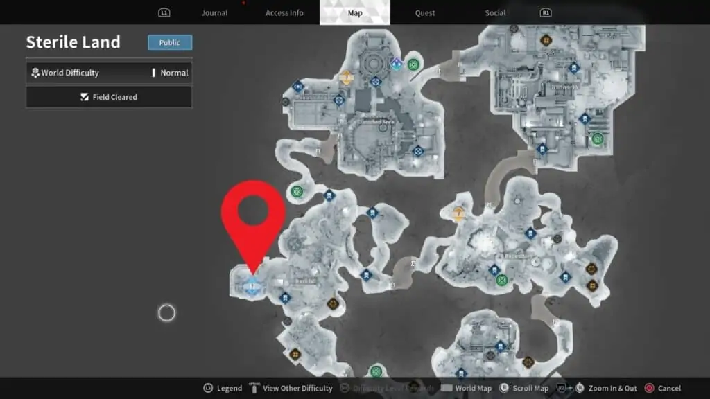 Déverrouiller l'emplacement du modèle de matériau amorphe de Freyna