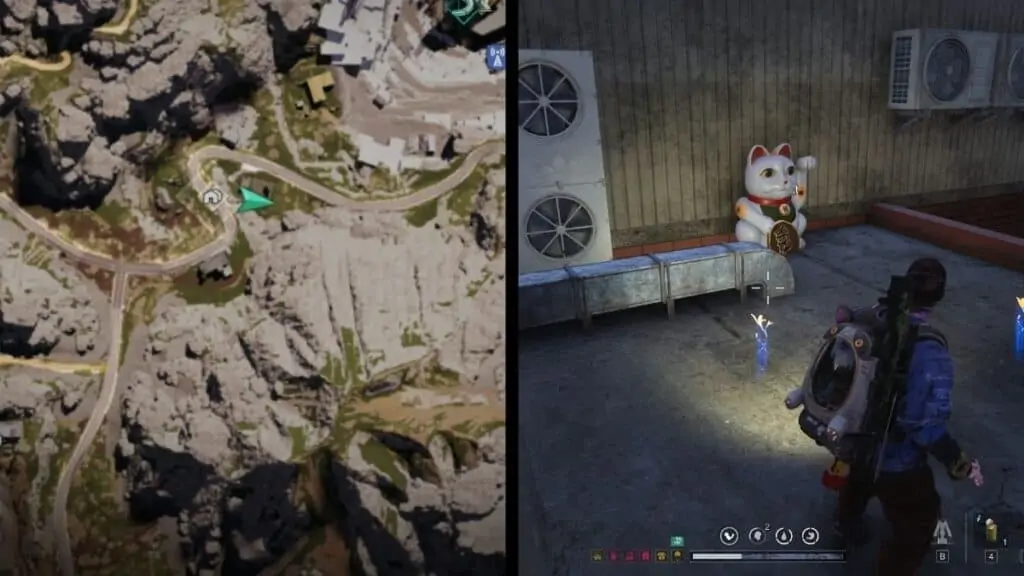 Once Human : tous les emplacements de Lucky Cat (caisse à butin de Fortune Cat)