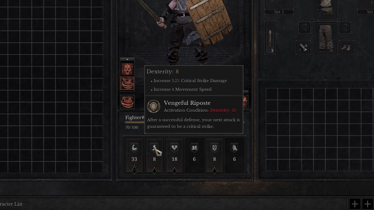 comment débloquer et équiper des passifs dans Dungeonborne