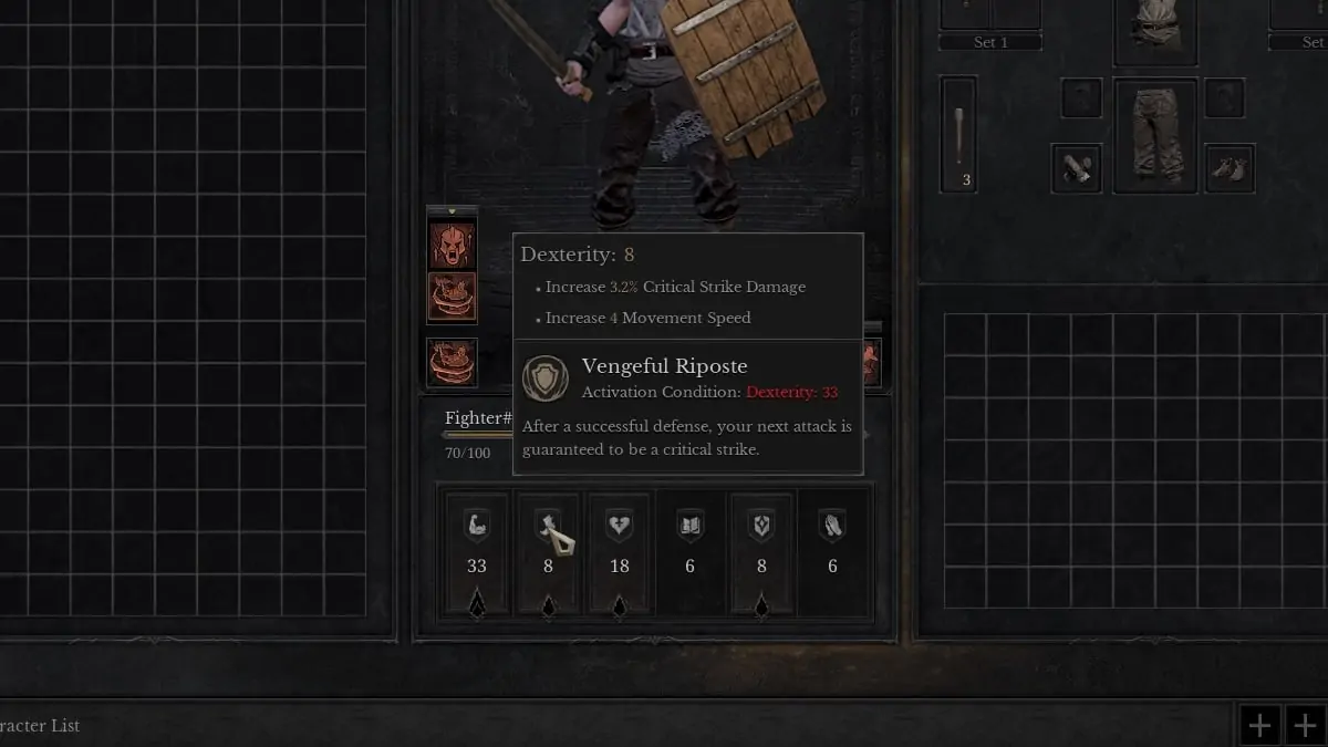 comment débloquer et équiper des passifs dans Dungeonborne