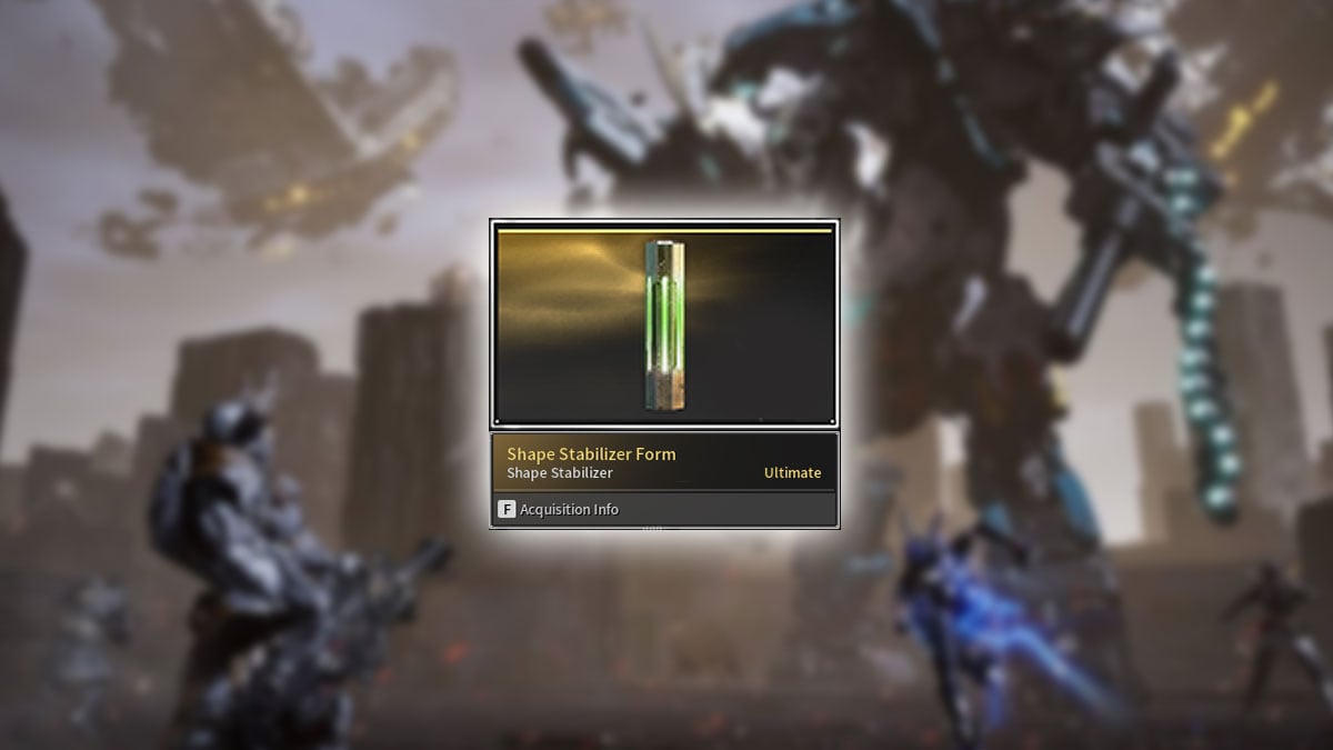 The First Descendant : Comment obtenir et utiliser le stabilisateur de forme pour augmenter les chances de butin de raid