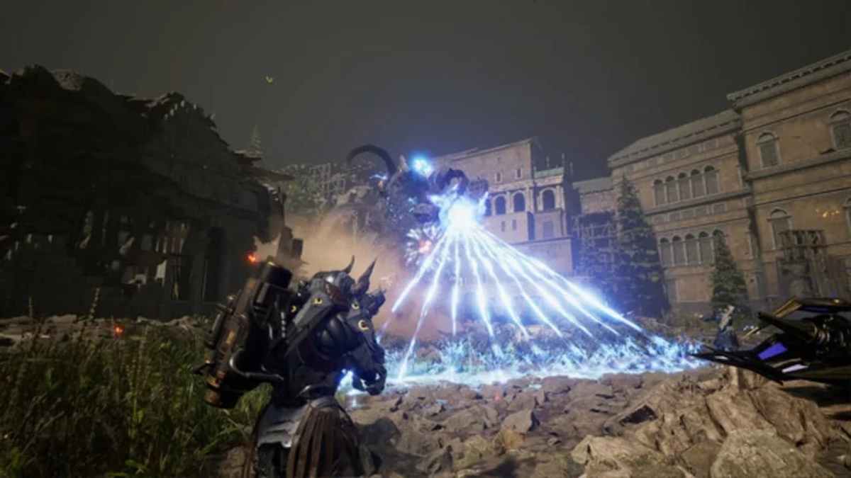 Les premiers personnages de Desecdant se battent contre un boss