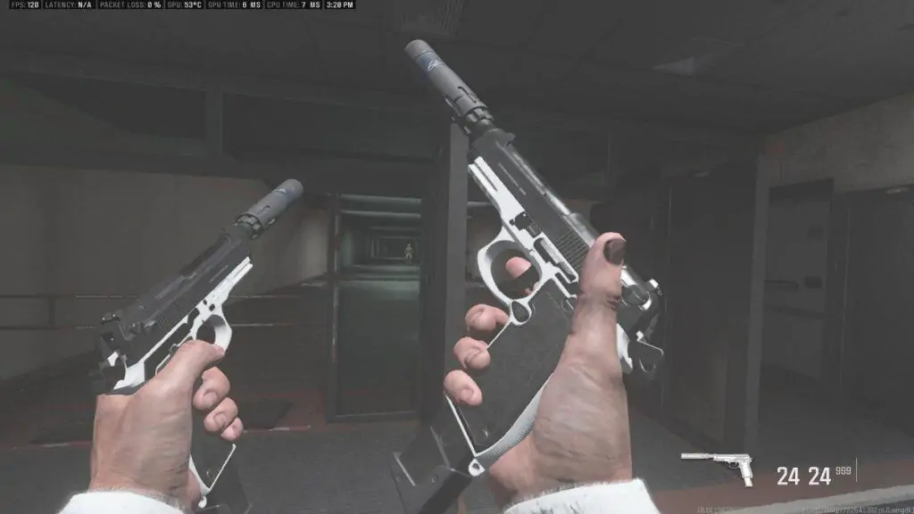 Pistolets Akimbo MW3