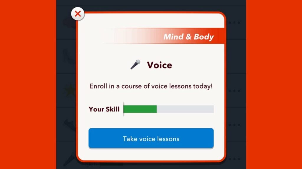 BitLife - Comment prendre des cours de chant et améliorer ses compétences vocales