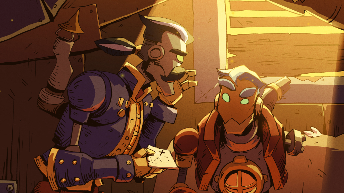 Cinématique de SteamWorld Heist 2
