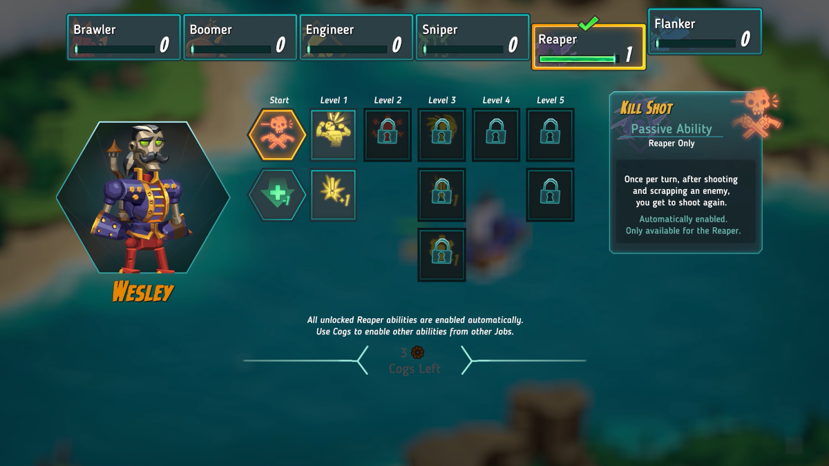 Sélection d'emploi SteamWorld Heist 2