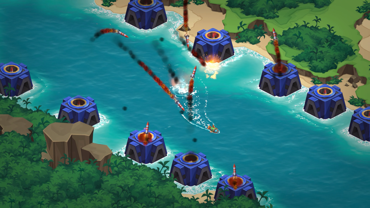 Combat naval Steamworld Heist 2