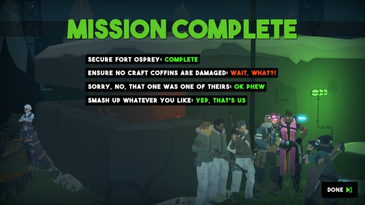 Revue des missions de Tactical Breach Wizards