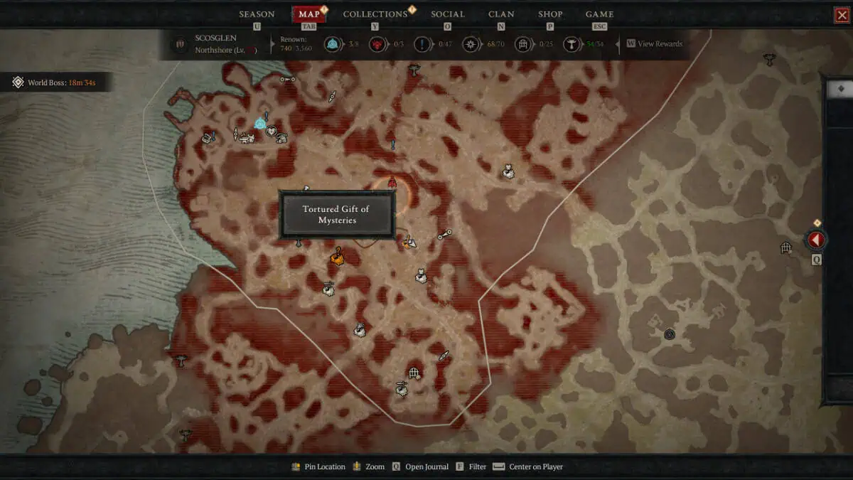 Diablo 4 Emplacement exquis de la ferme de sang