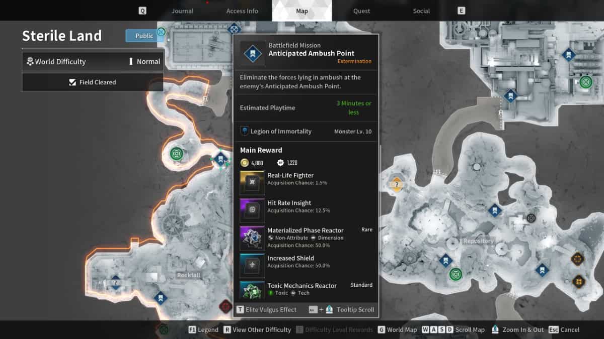 Guide de la ferme Kuiper Shard dans The First Descendant