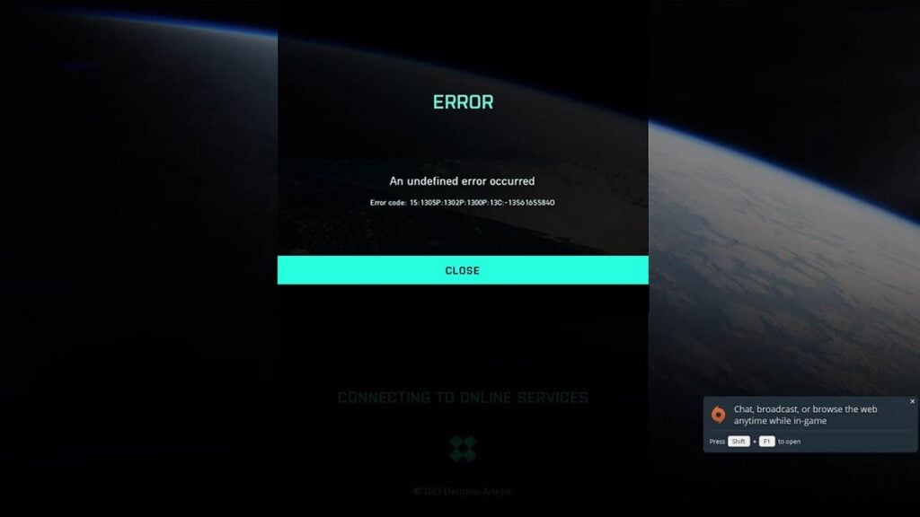 Comment corriger le code d'erreur 15 1305p de Battlefield 2042