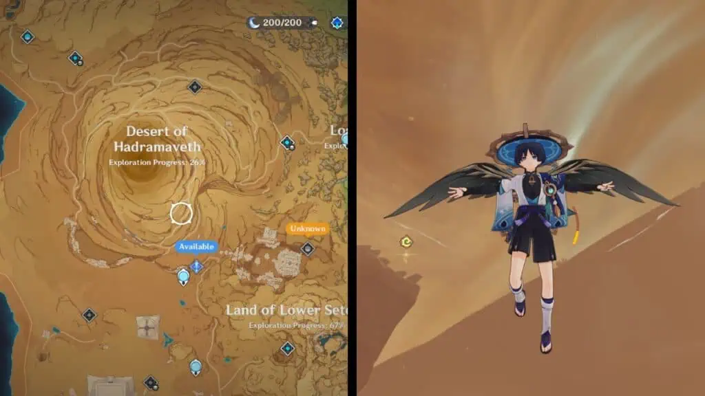 Genshin Impact Tempête de sable parfaite