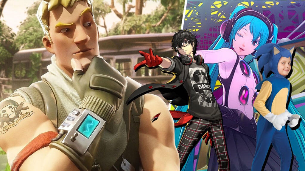 Collaborations potentielles pour Fortnite avec Joker de Persona, Miku et Sonic