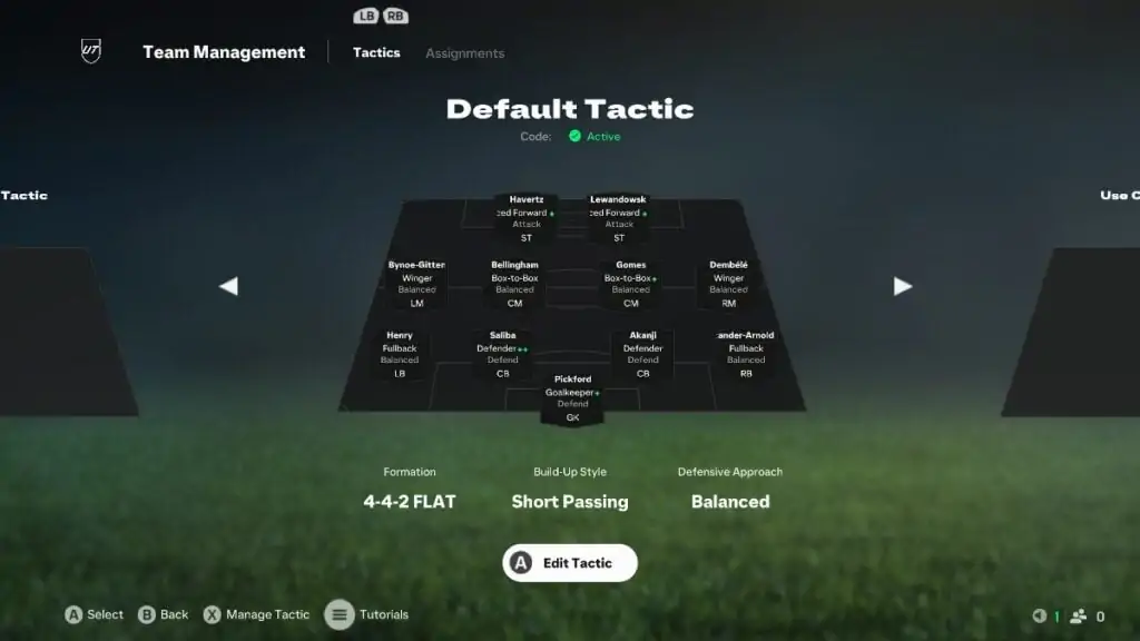 Tactiques de gestion d’équipe FC 25