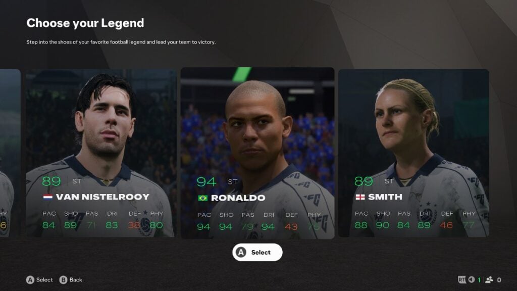 Mode Carrière de Joueur FC 25