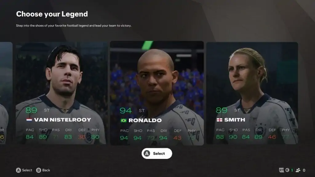Mode Carrière de Joueur FC 25