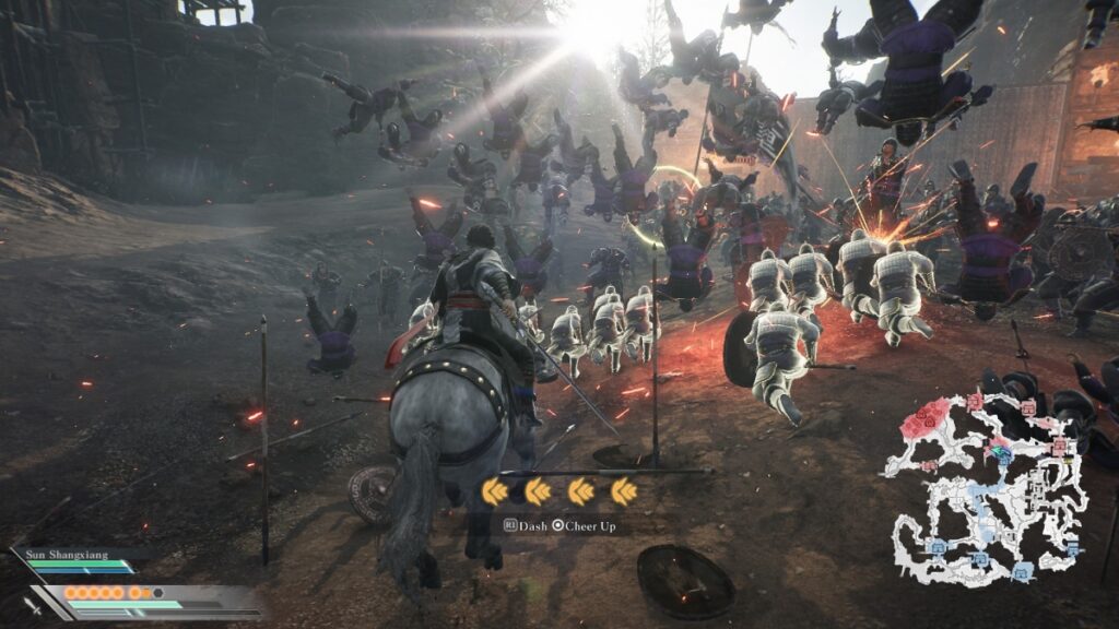 Combat monté